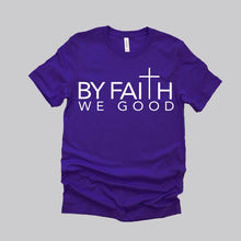 Load image into Gallery viewer, ByFaithWeGood Purple T-Shirt
