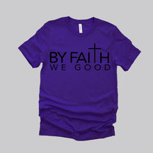 Load image into Gallery viewer, ByFaithWeGood Purple T-Shirt
