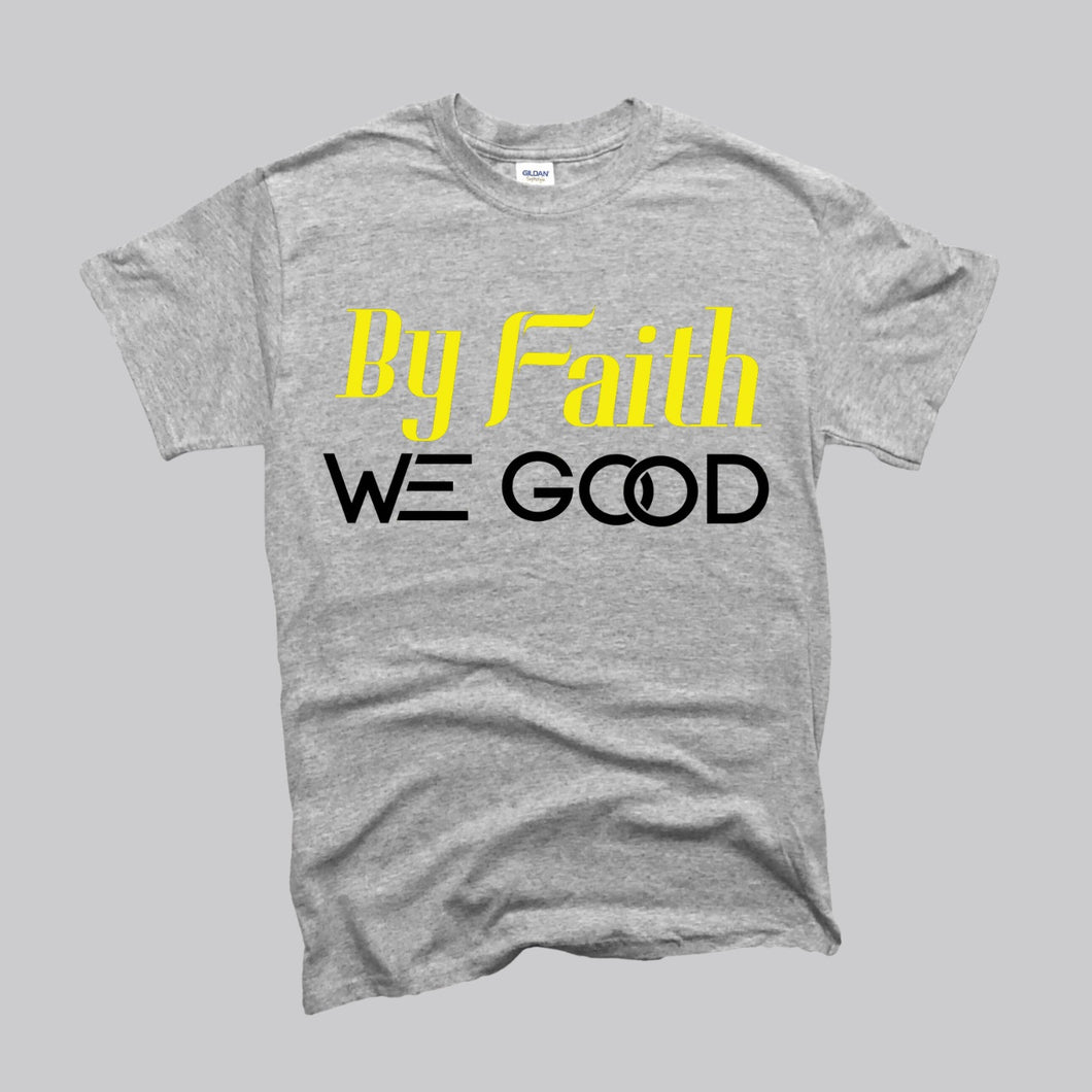 New Edition ByFaithWeGood Gray T-Shirt